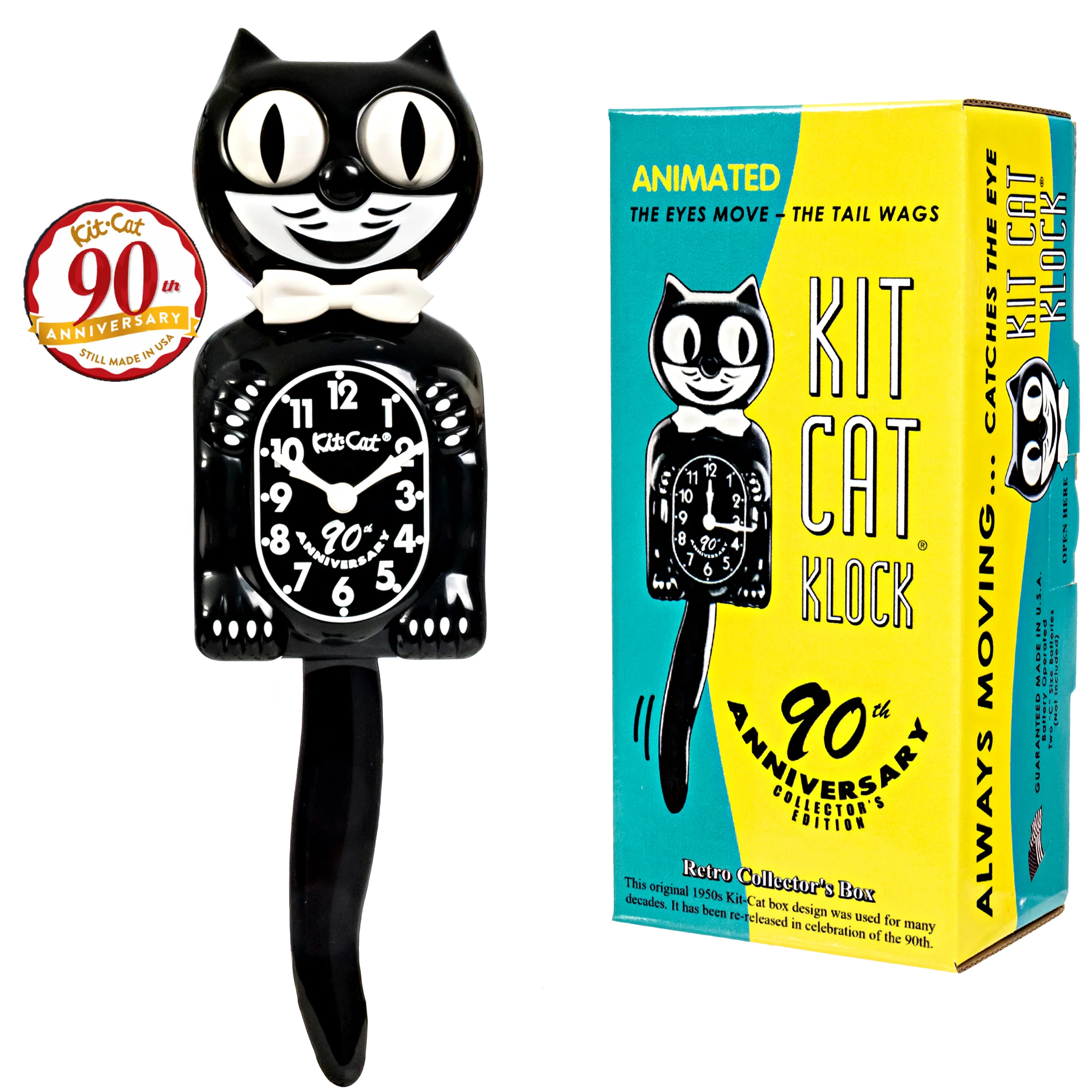 90th Anniversary Kit-Cat® Klock