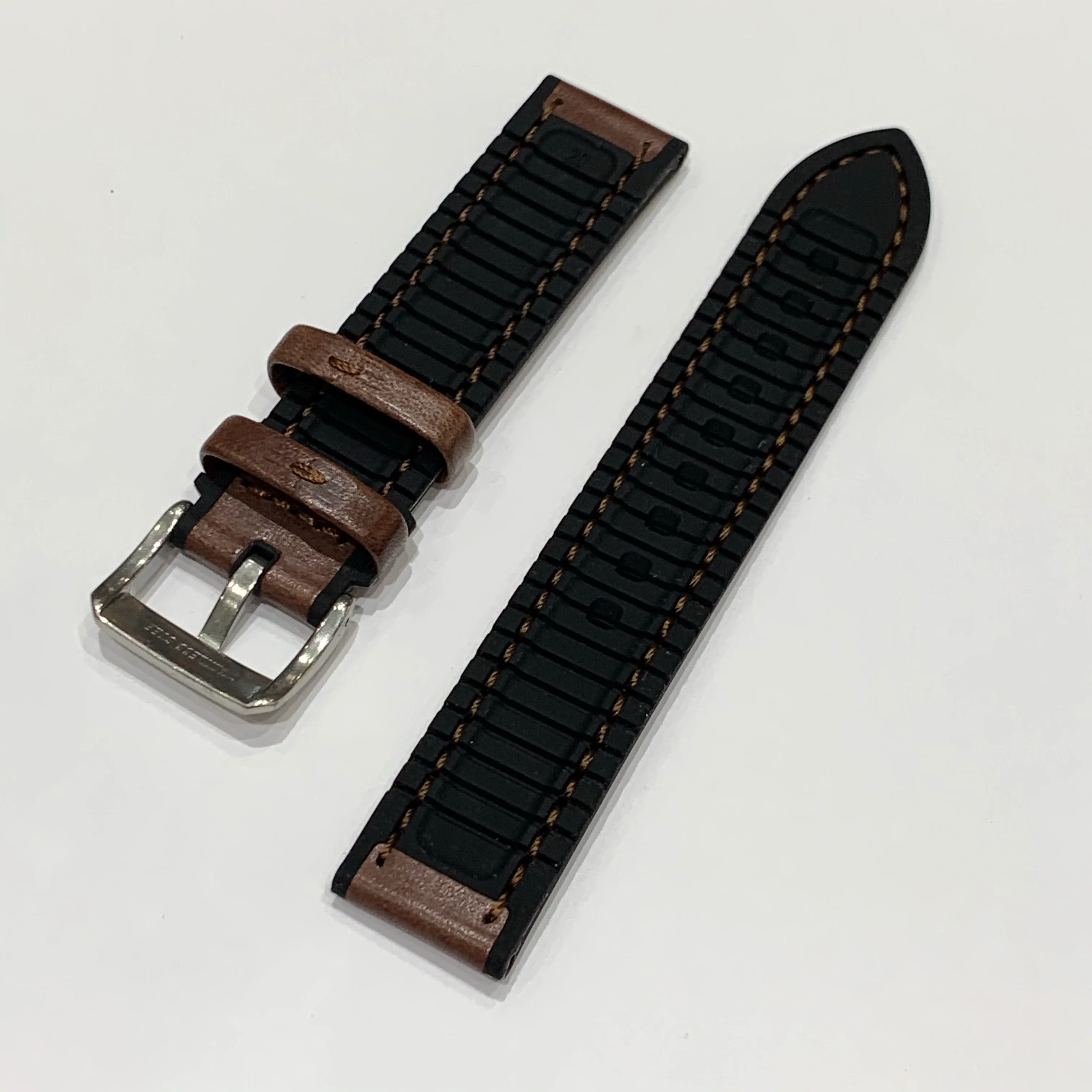 Alpine Watchstrap - Smooth Leather w. Silicone lining - Image 6