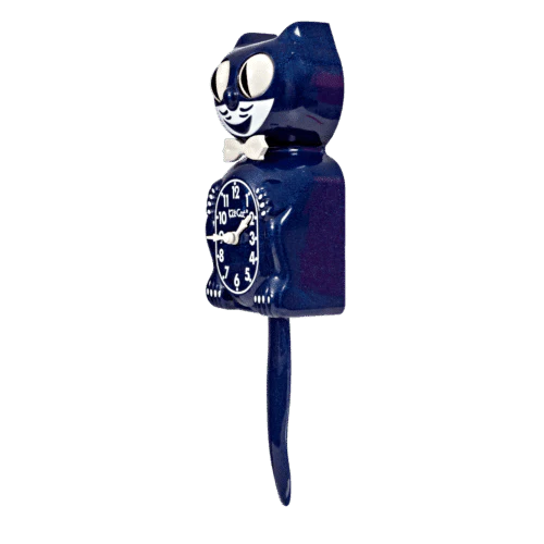 Blue Galaxy Kit-Cat® Klock - Image 3