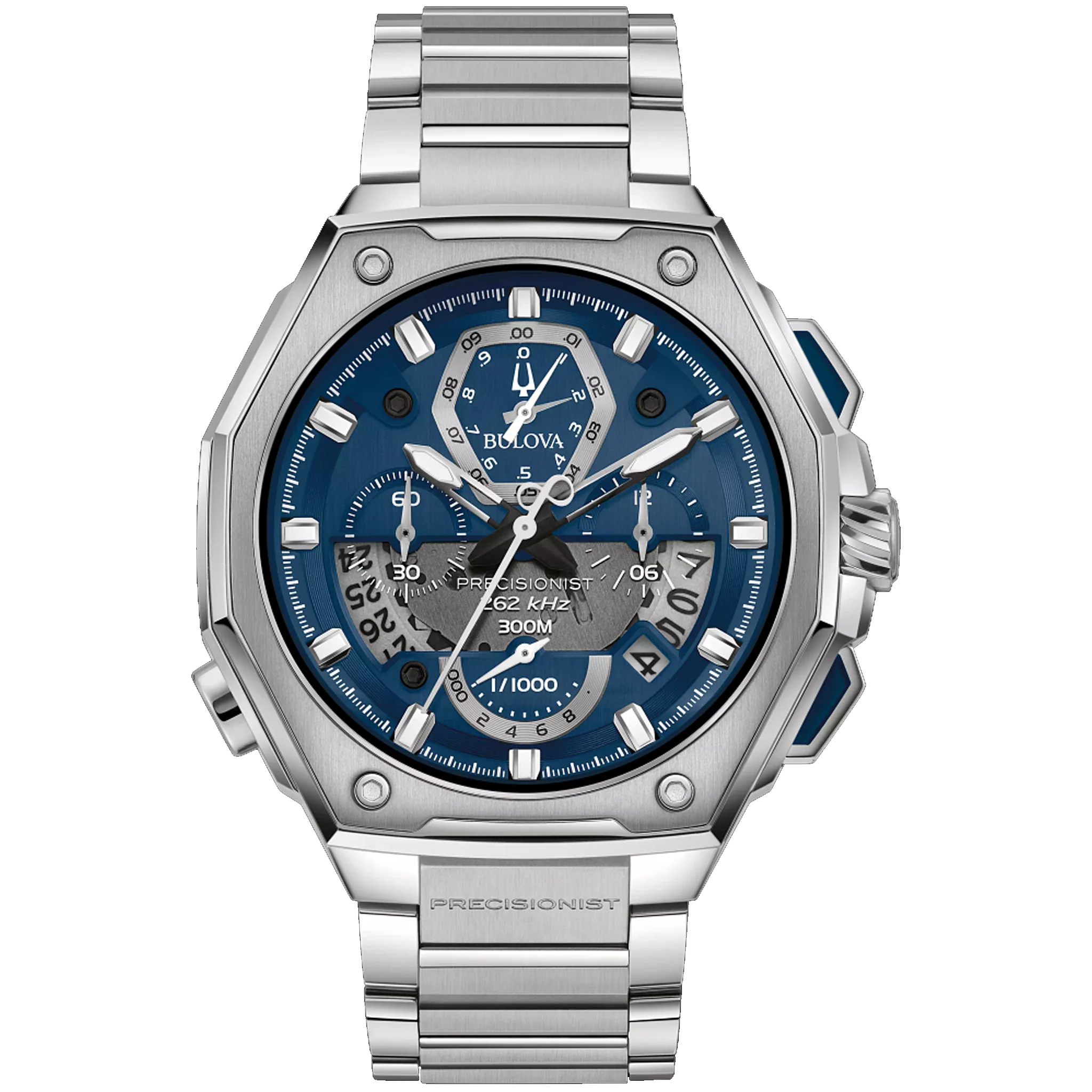 Bulova - Precionsist Chrono - Stainless Steel