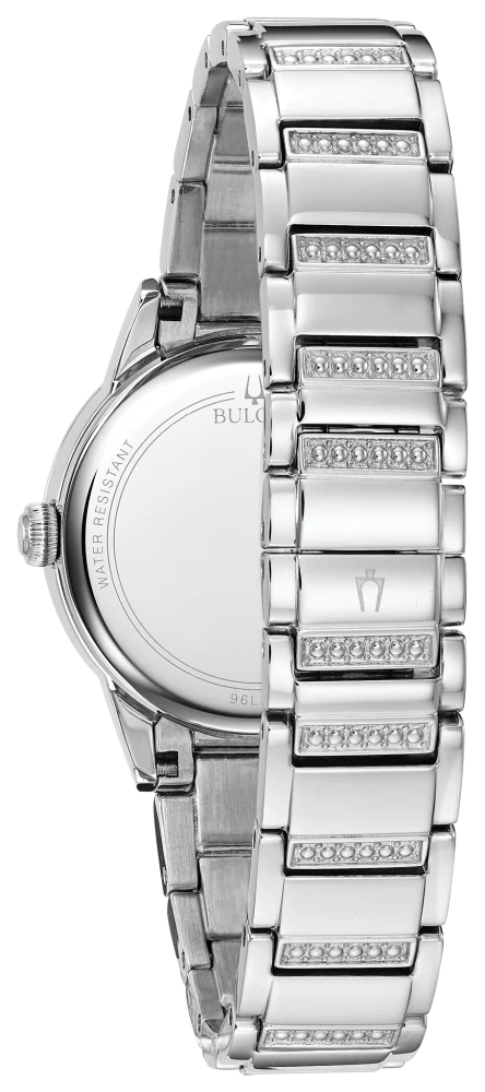 Bulova - Women's Crystal TurnStyle Watch - Image 2
