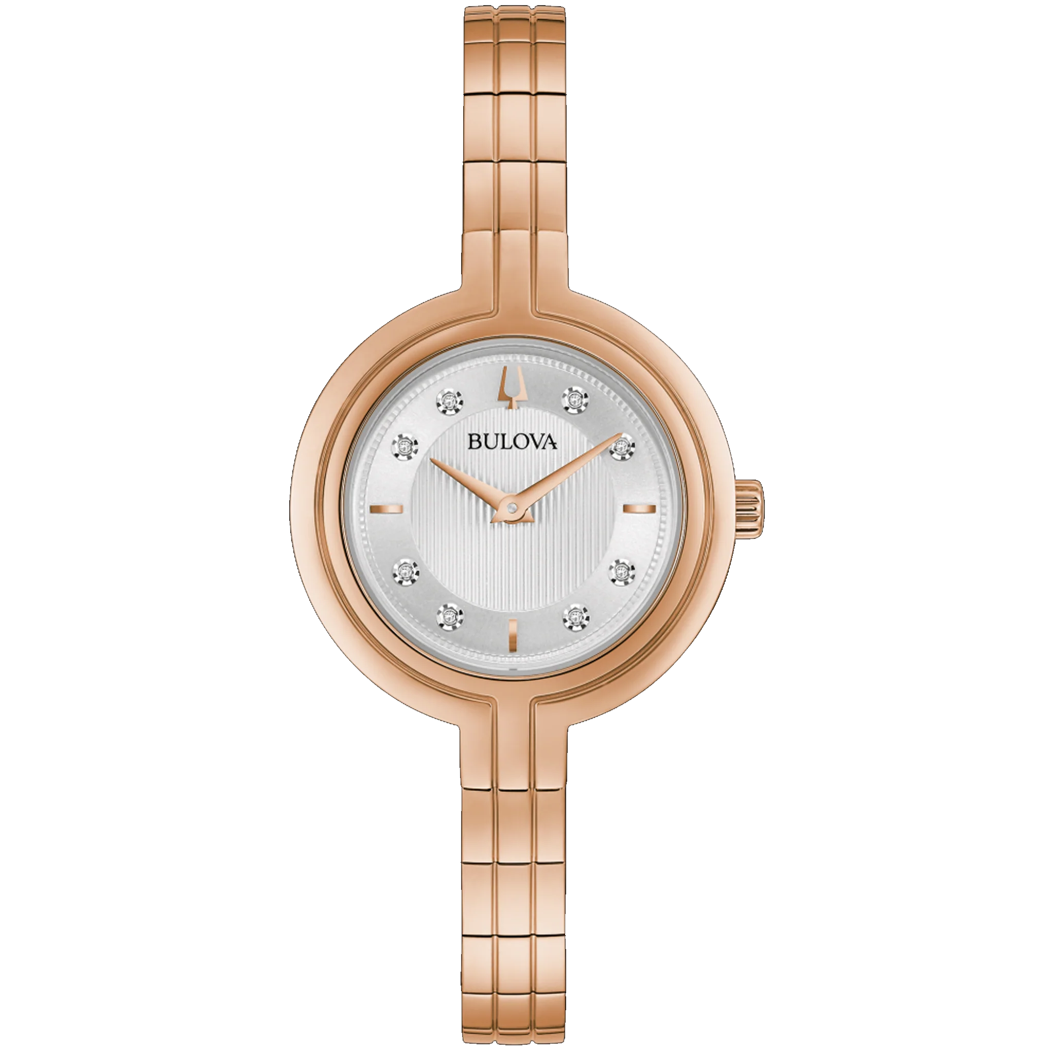 Bulova - Ladies Diamond Collection - Rose Gold Tone