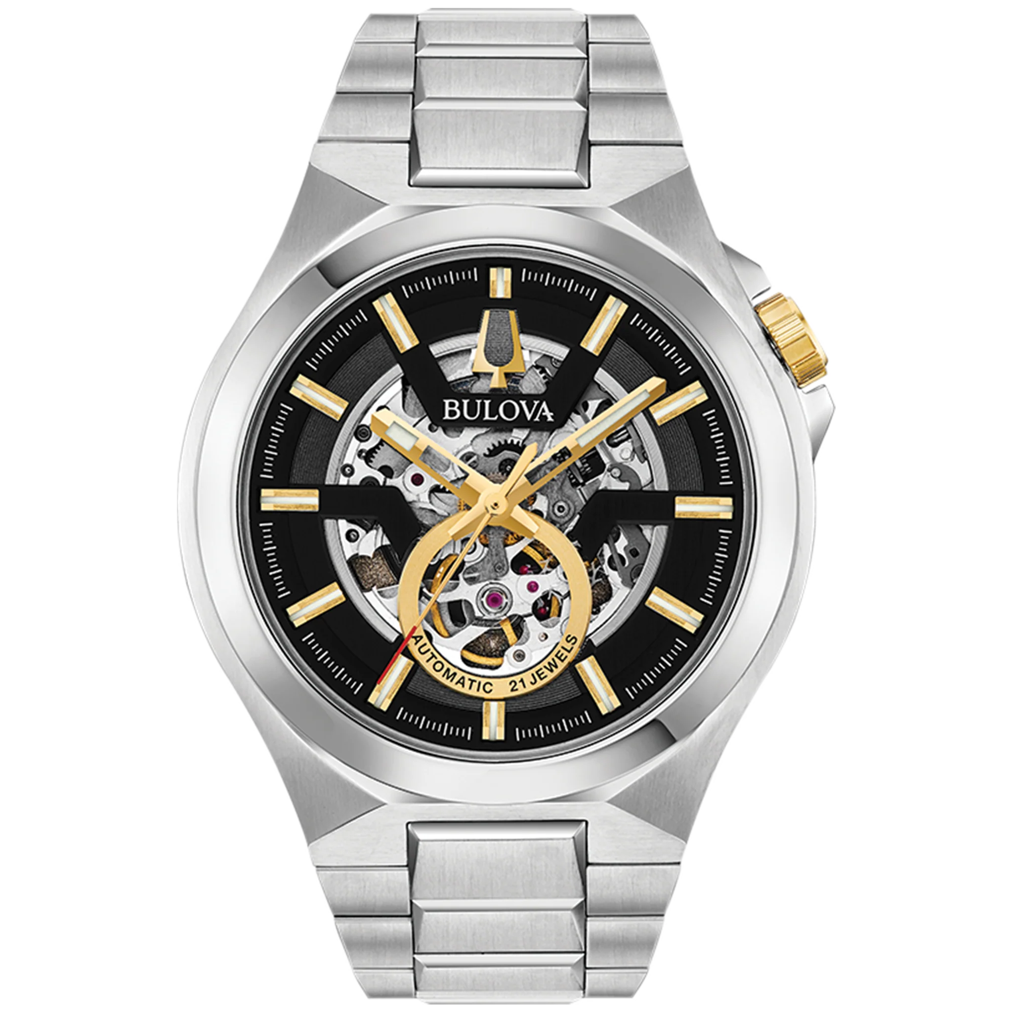 Bulova - Automatic Collection Steel with Gold Accents