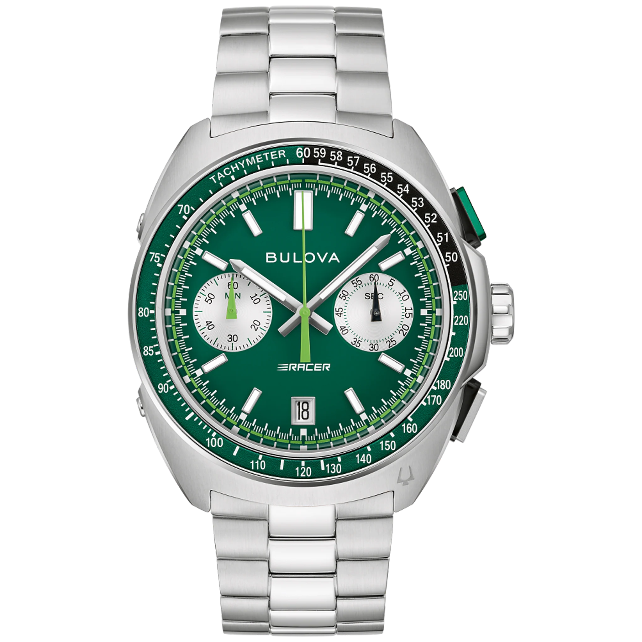 Bulova - Racer Chronograph - Green Dial