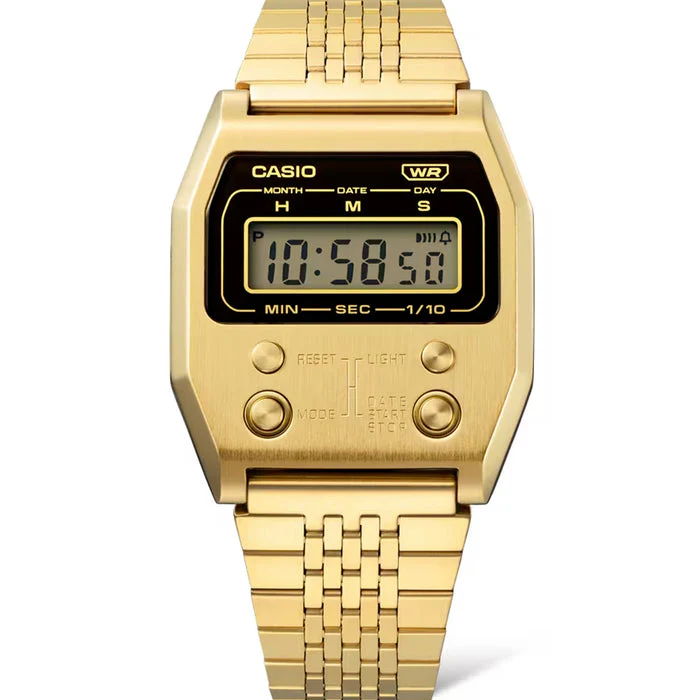 Casio Vintage Digital - A1100 Series - Gold - Image 2