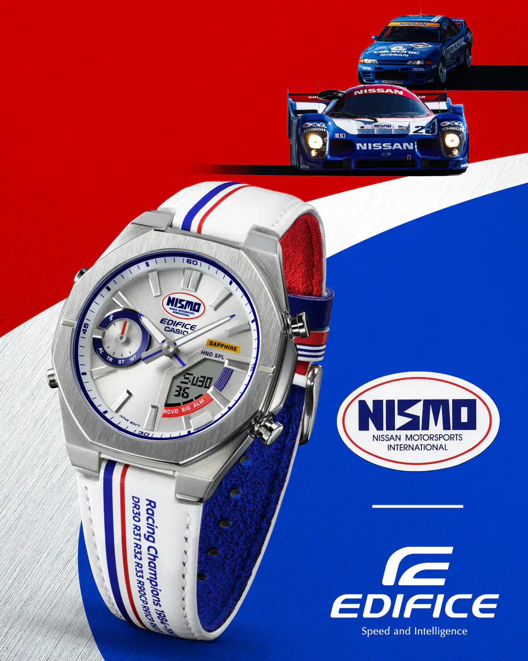 Casio Ediface - Smart Ani/Digi - NISMO Heritage Edition - Image 2
