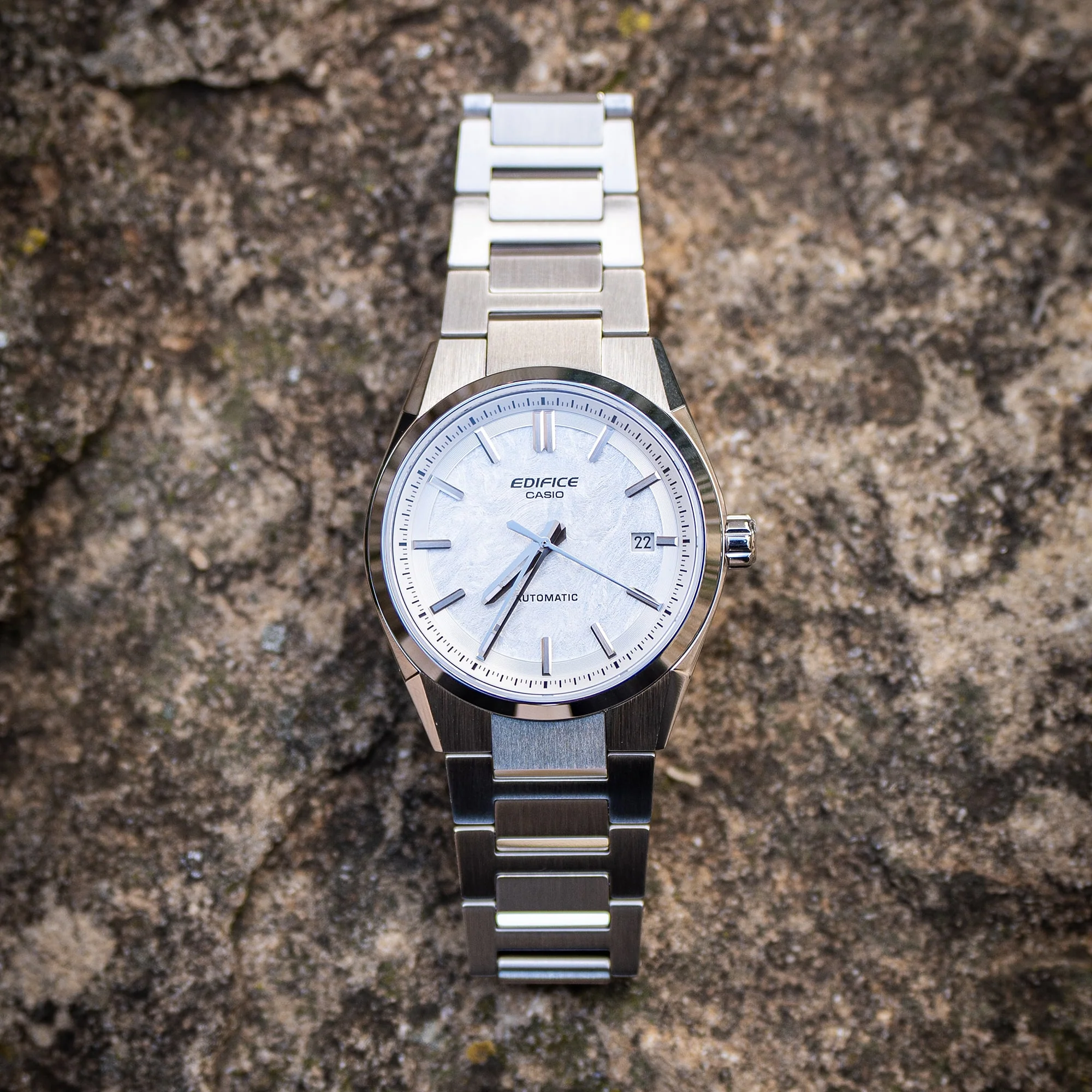 Casio Edifice Automatic - EFK110 - White Dial - Image 5