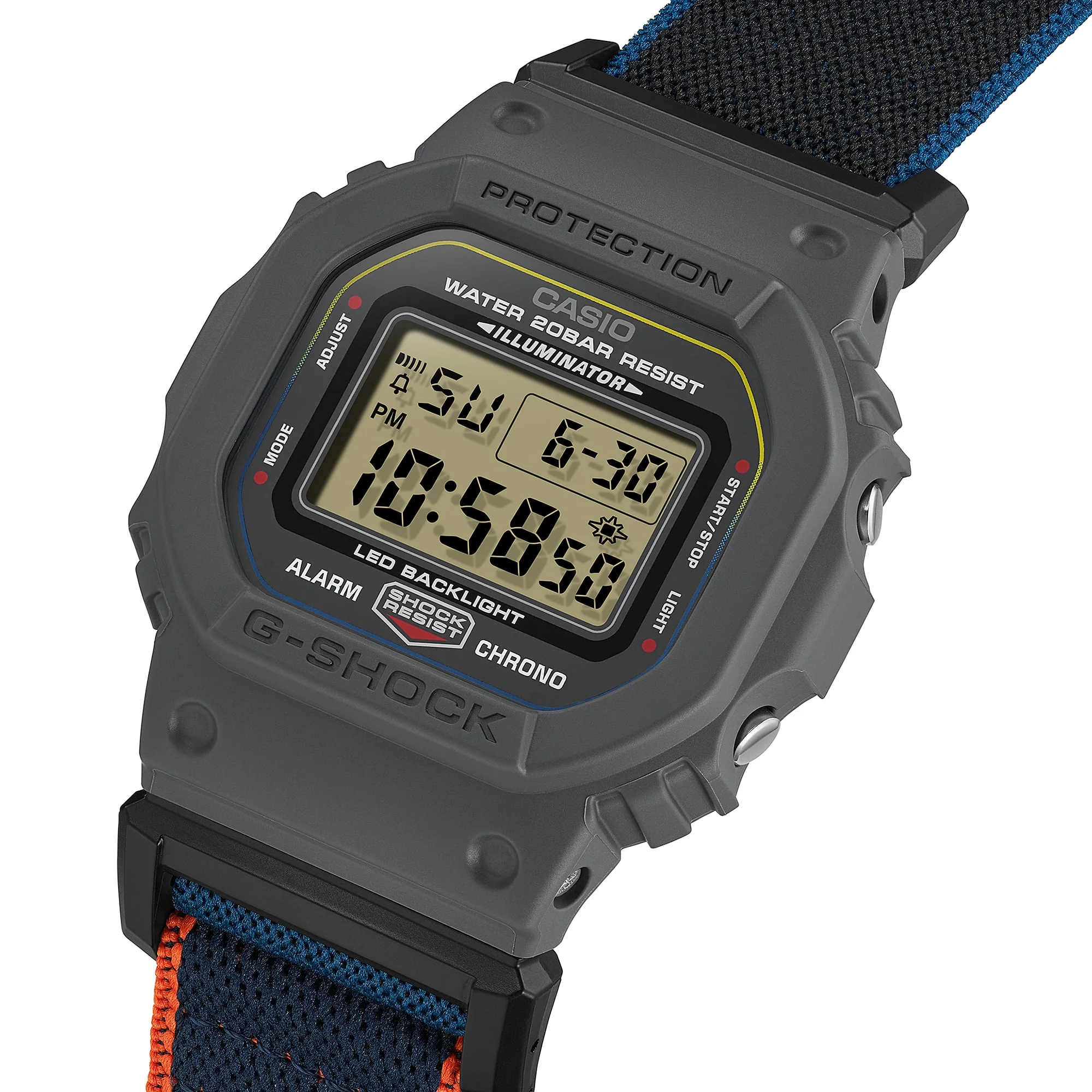 Casio G-Shock - DW5600 Series - FIDLOCK Band - Image 3