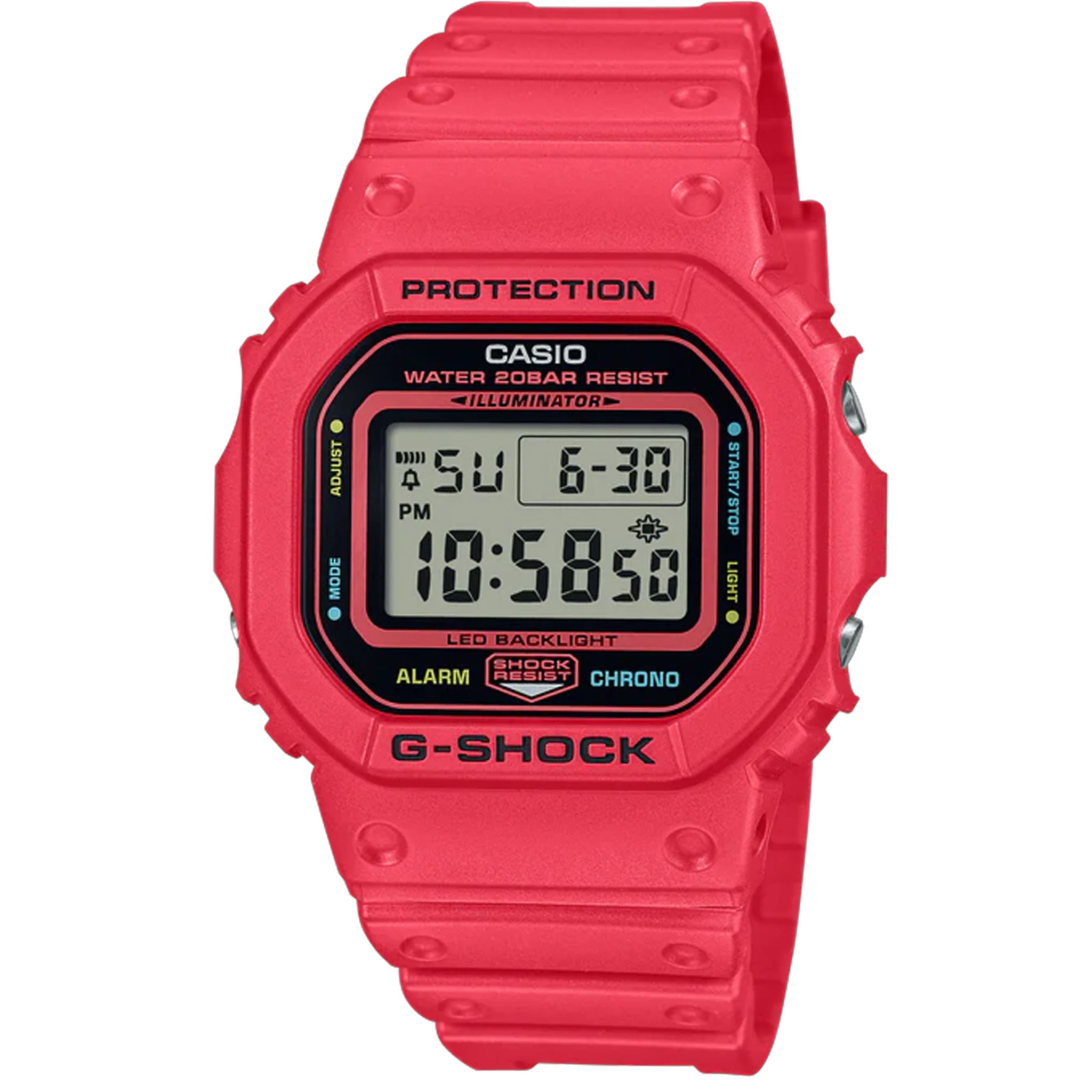 Casio G-Shock - DW5600 - High Energy Red