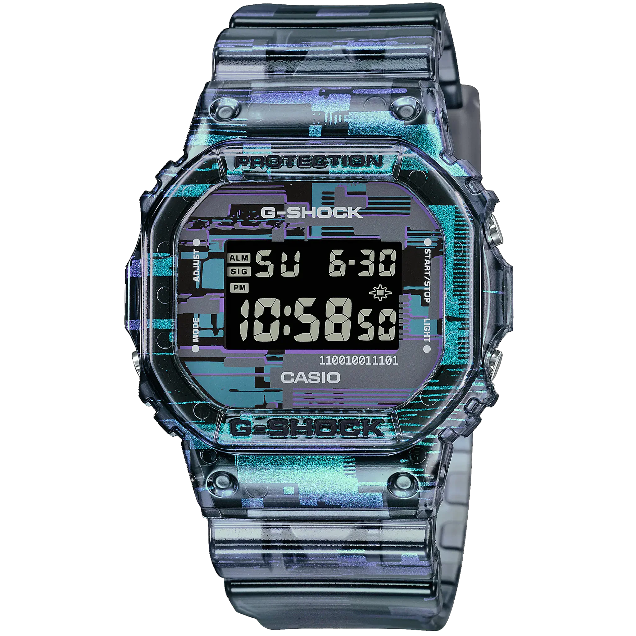 Casio G-Shock - DW5600 - Digital Glitch