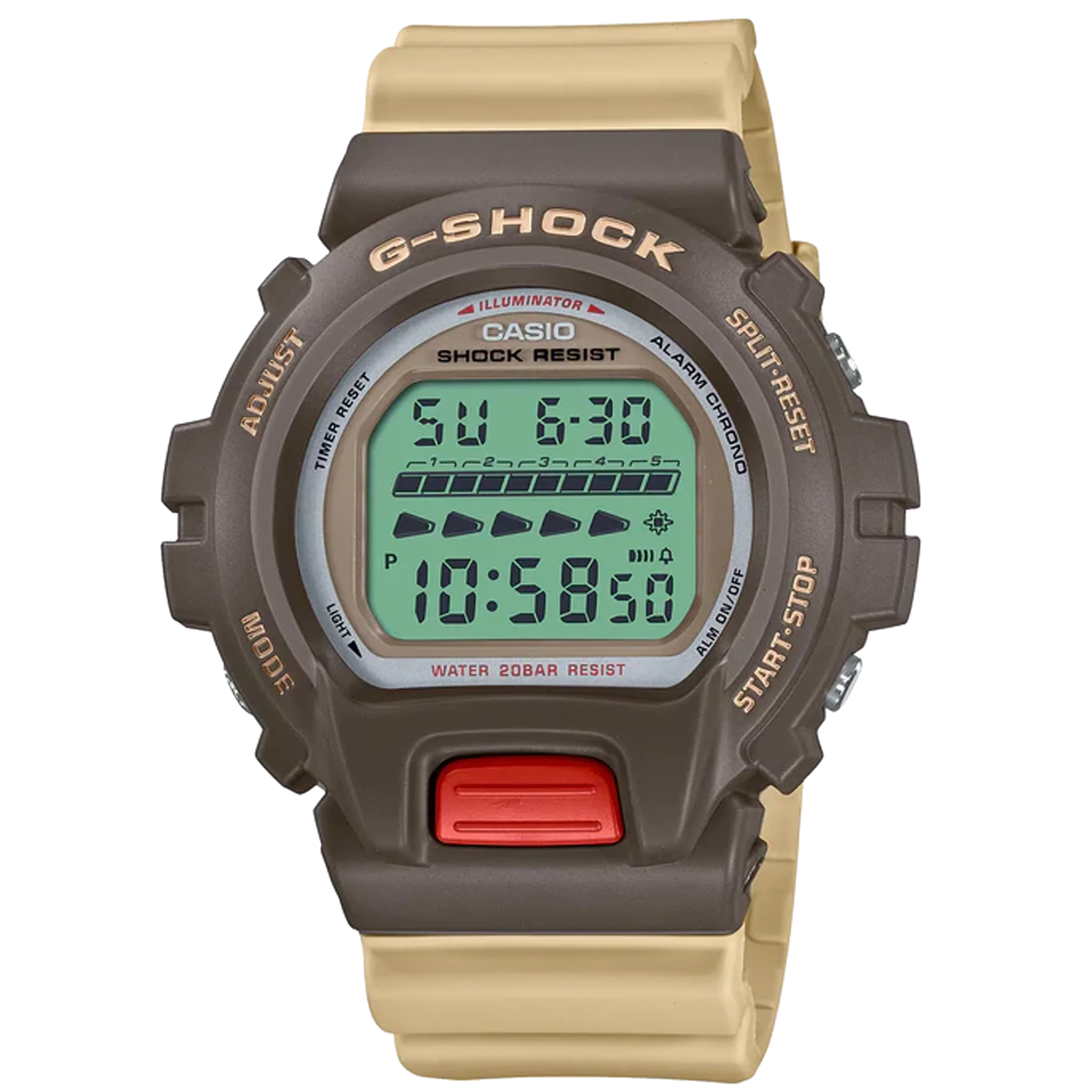 Casio G-Shock - DW6600 - Vintage Colour Series