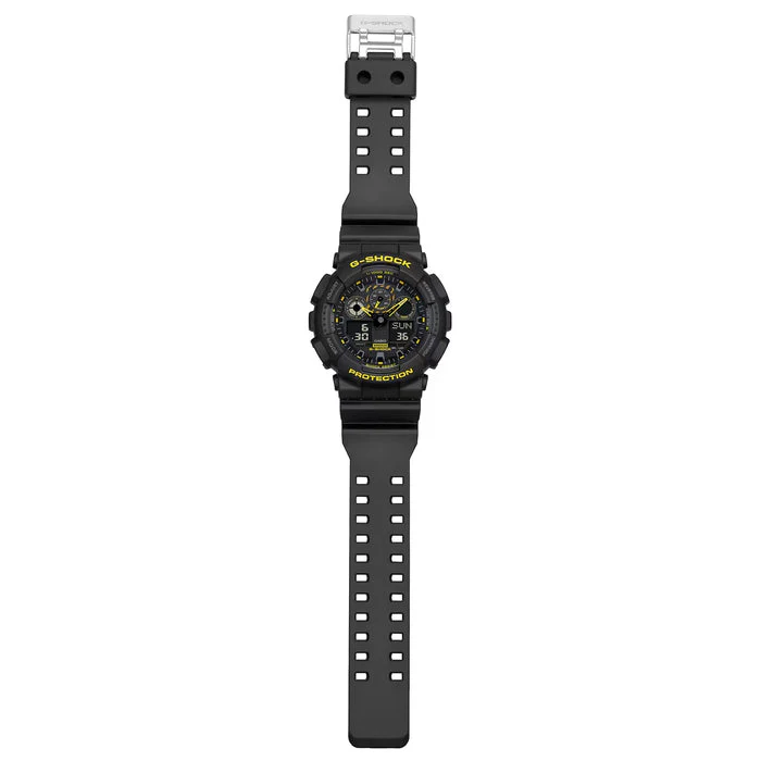 Casio G-Shock - GA100 Series - Black & yellow - Image 2