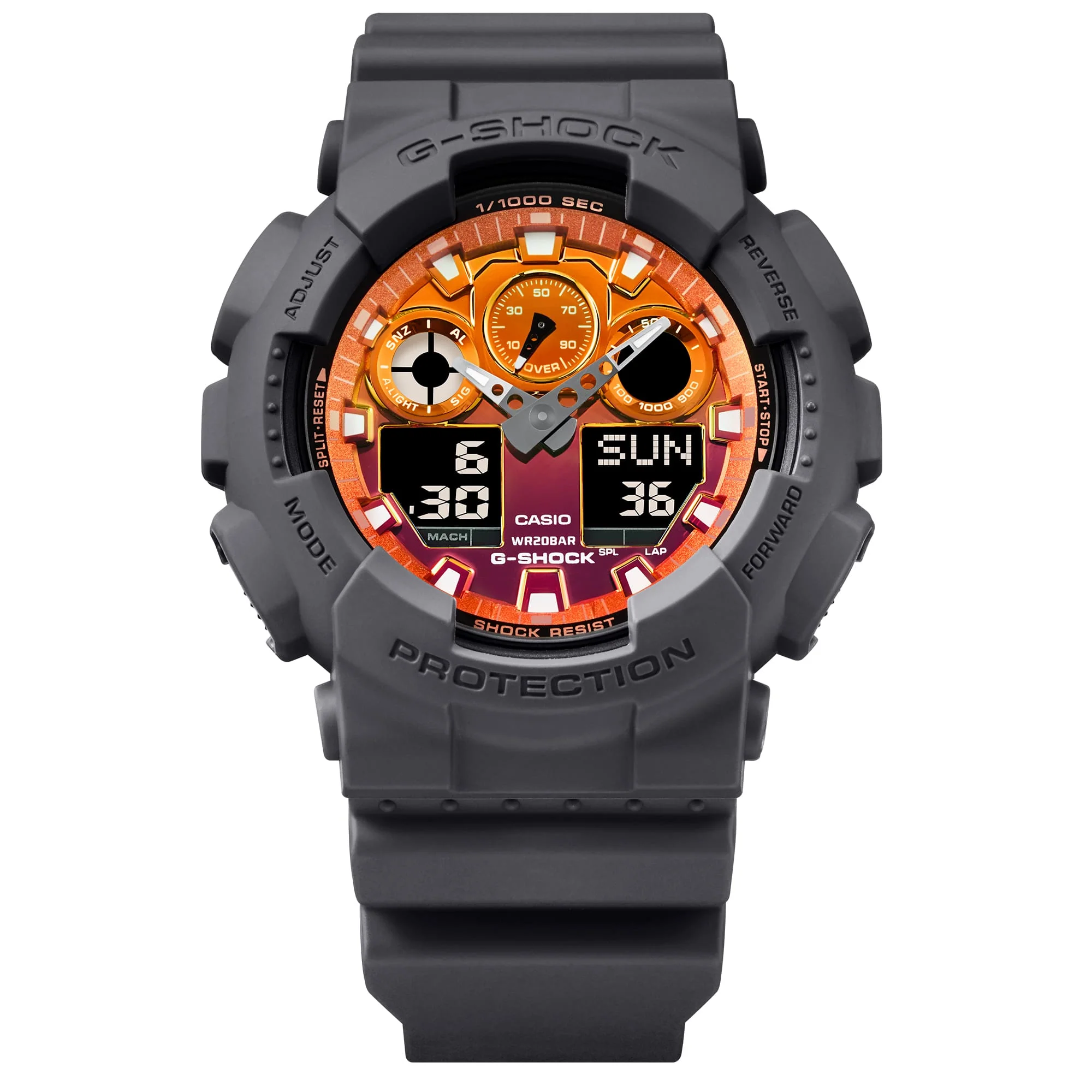 Casio G-Shock - GA100 Series - Glowing Flames - Image 2