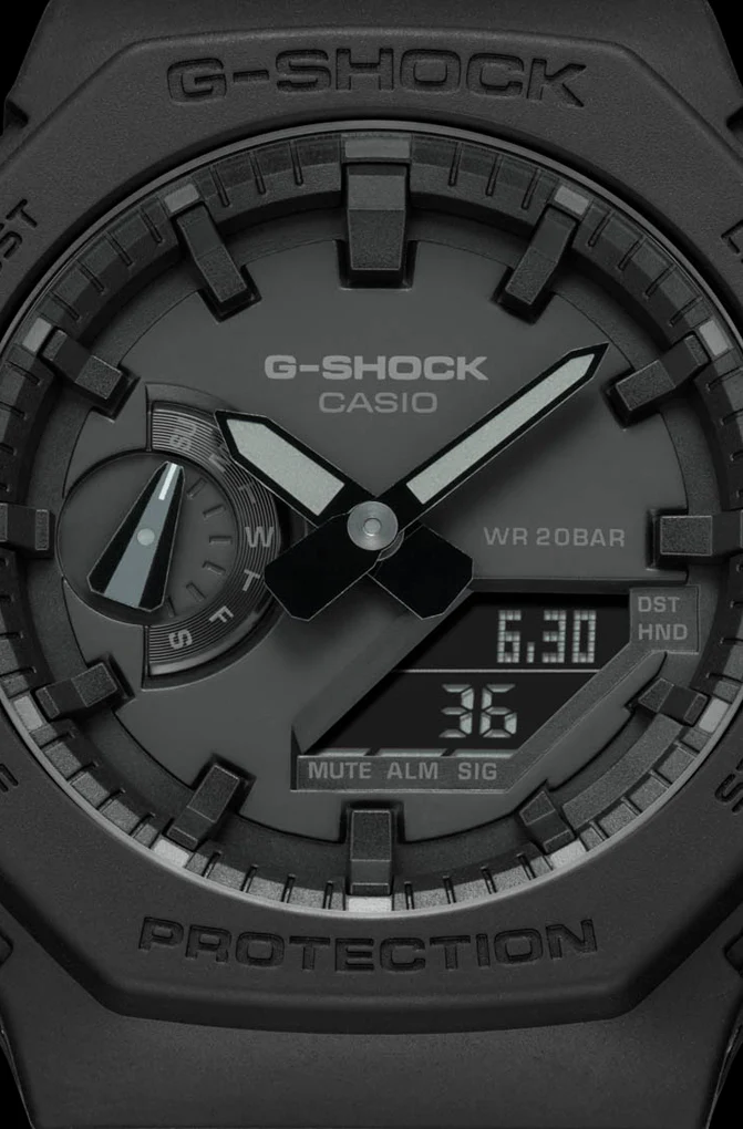 Casio G-Shock - GA2100 Series - Carbon Square - Black - Image 3