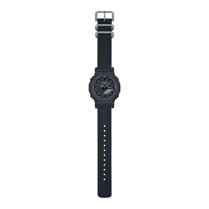 Casio G-Shock - GA2100 Series - Black Cordura - Image 2