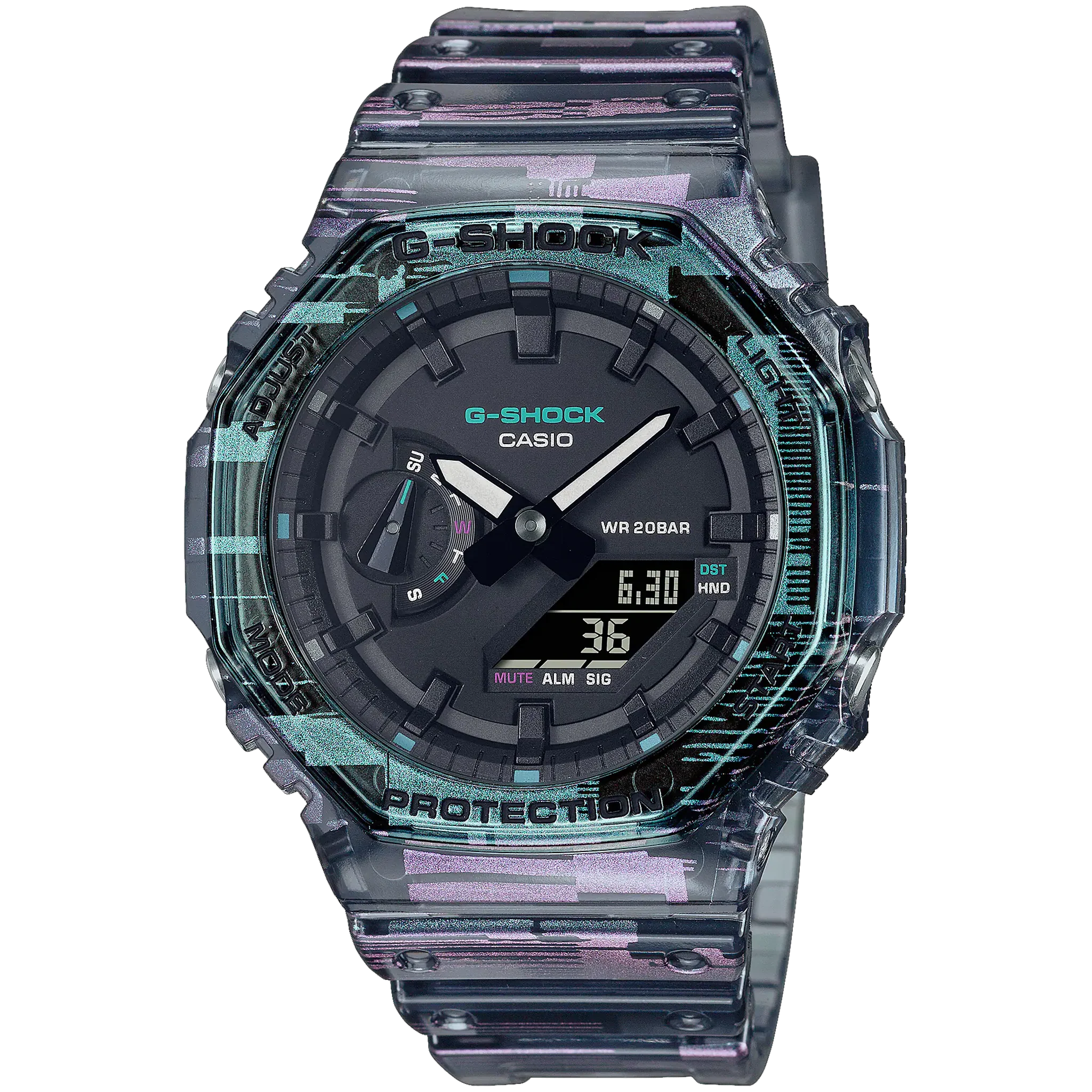 Casio G-Shock - GA2100 Series - Digital Glitch