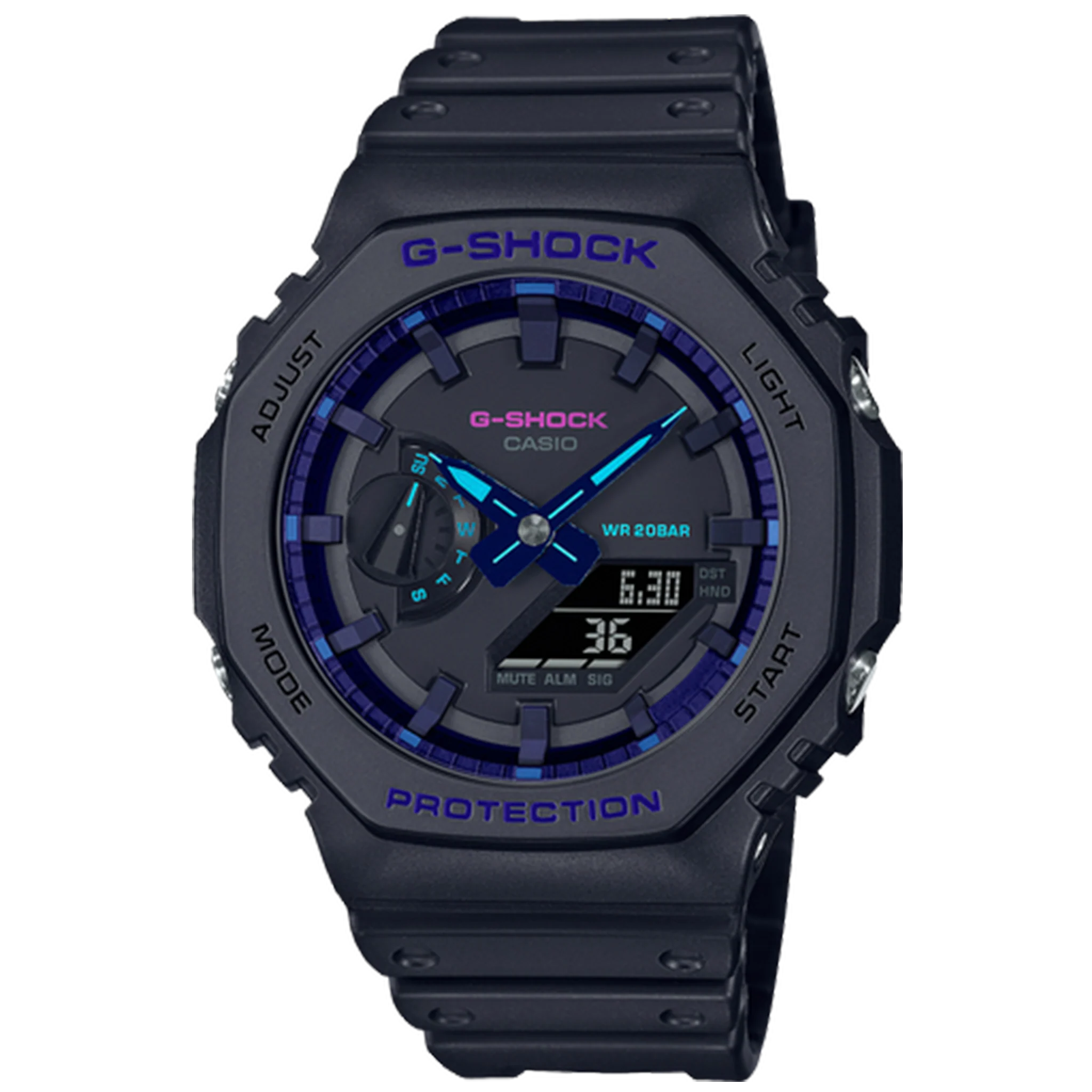 Casio G-Shock - GA2100 Series - Carbon Square - Virtual Reality