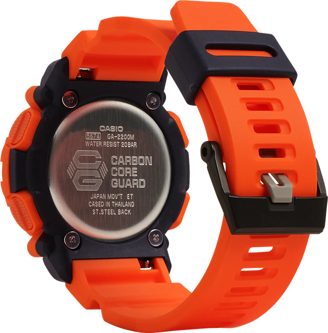 Casio G-Shock - GA2200 Series - Orange - Image 2