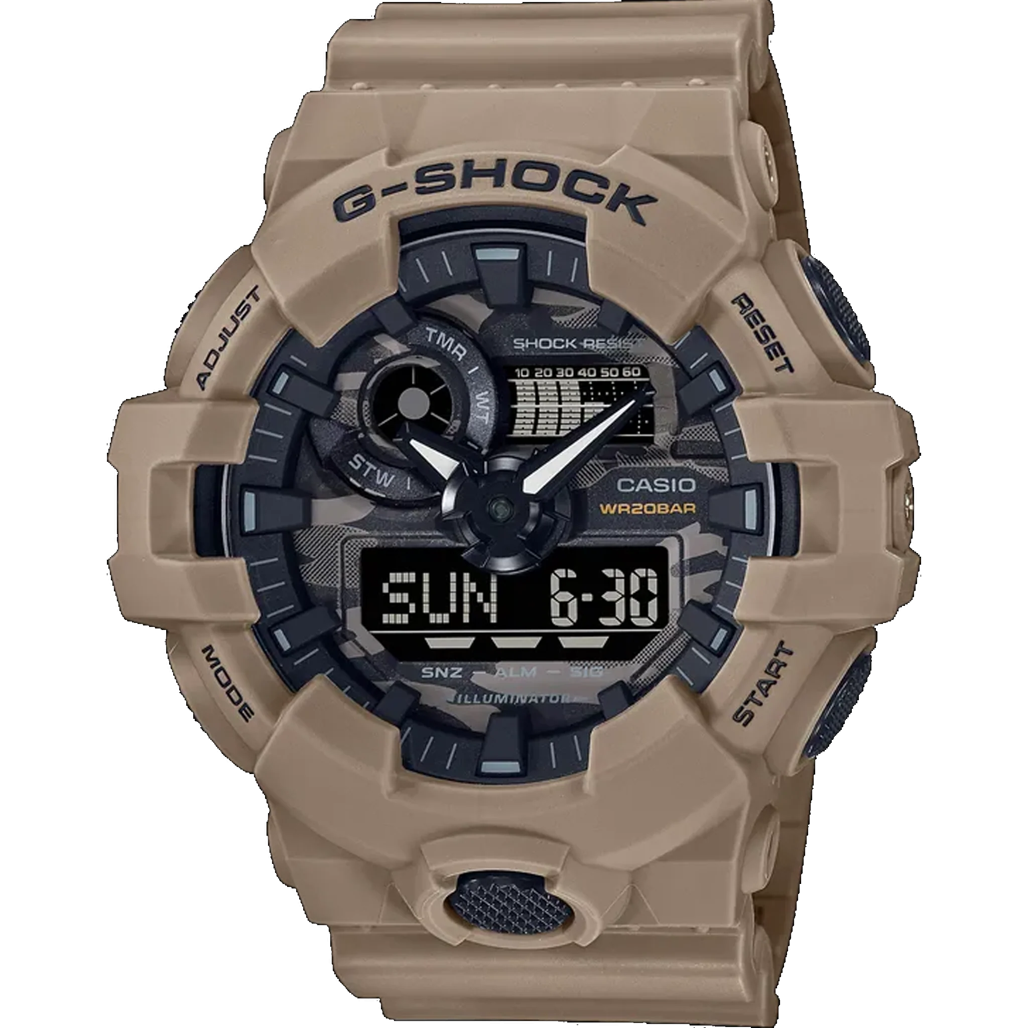 Casio G-Shock -  GA700 Series - Camo Series