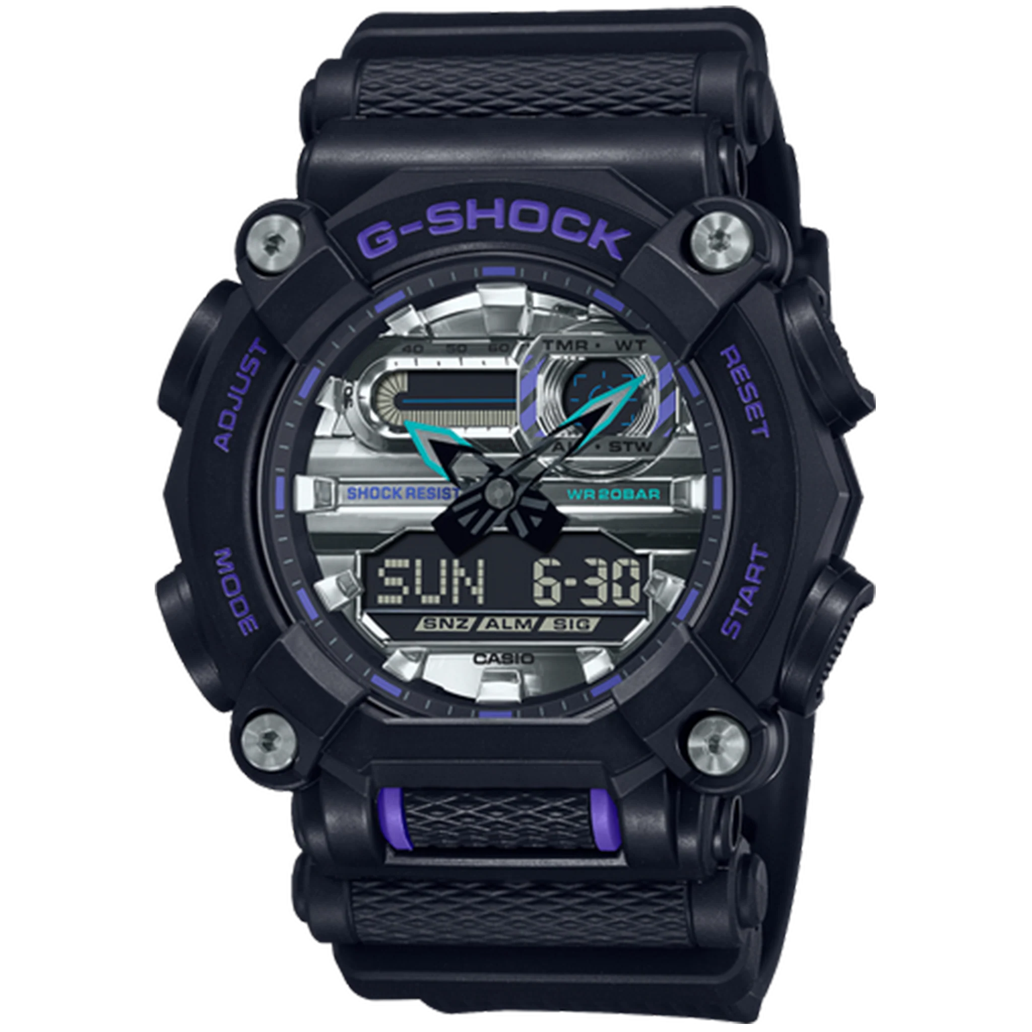 Casio G-Shock - GA900 - Black & Silver