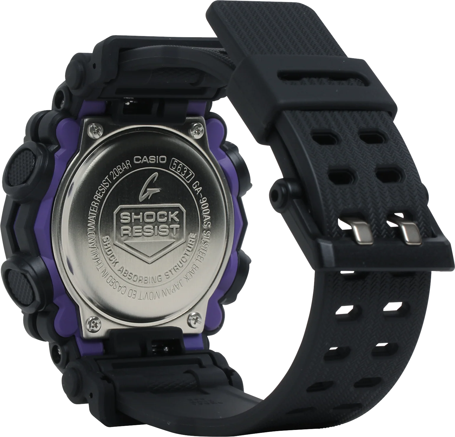 Casio G-Shock - GA900 - Black & Silver - Image 3