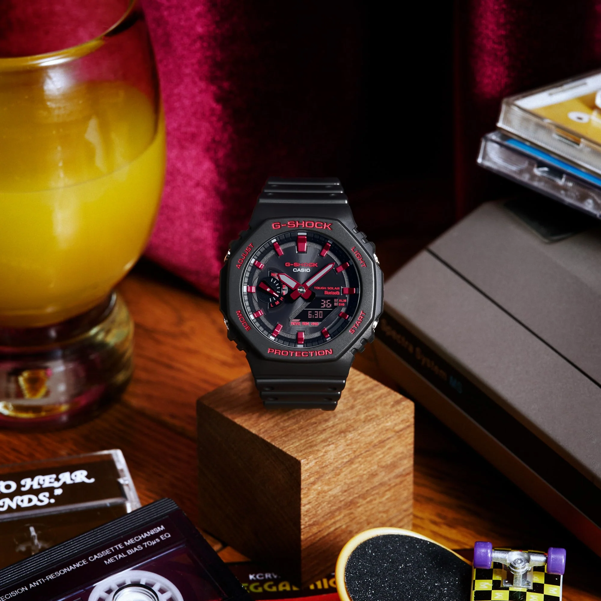 Casio G-Shock - GAB2100 Solar - Ignite Red - Image 8