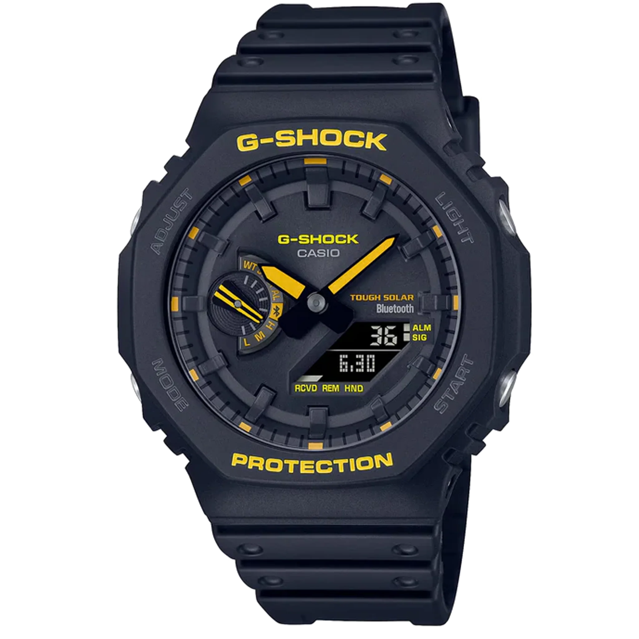 Casio G-Shock - GAB2100 Solar -Black & Yellow