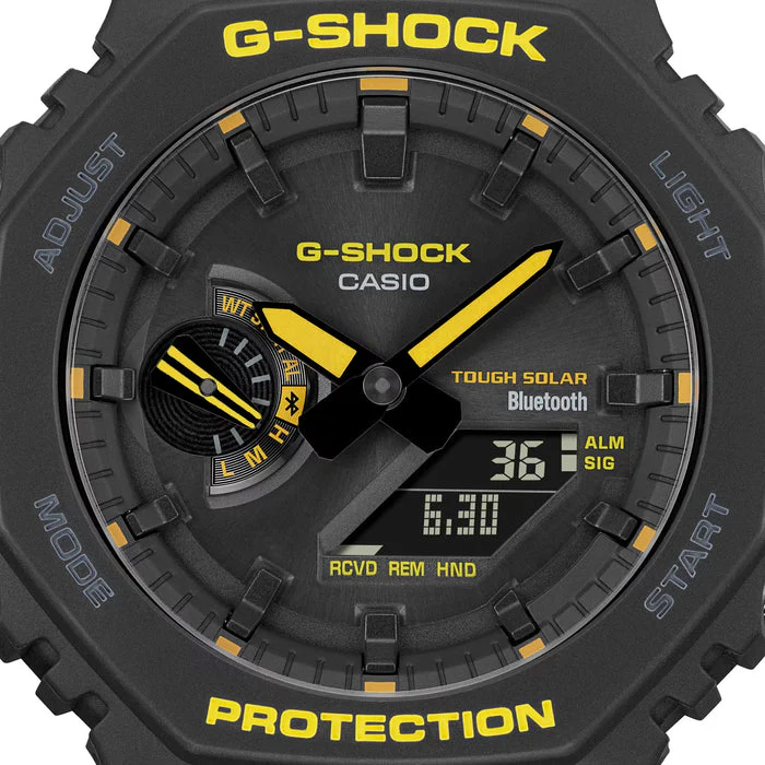 Casio G-Shock - GAB2100 Solar -Black & Yellow - Image 4