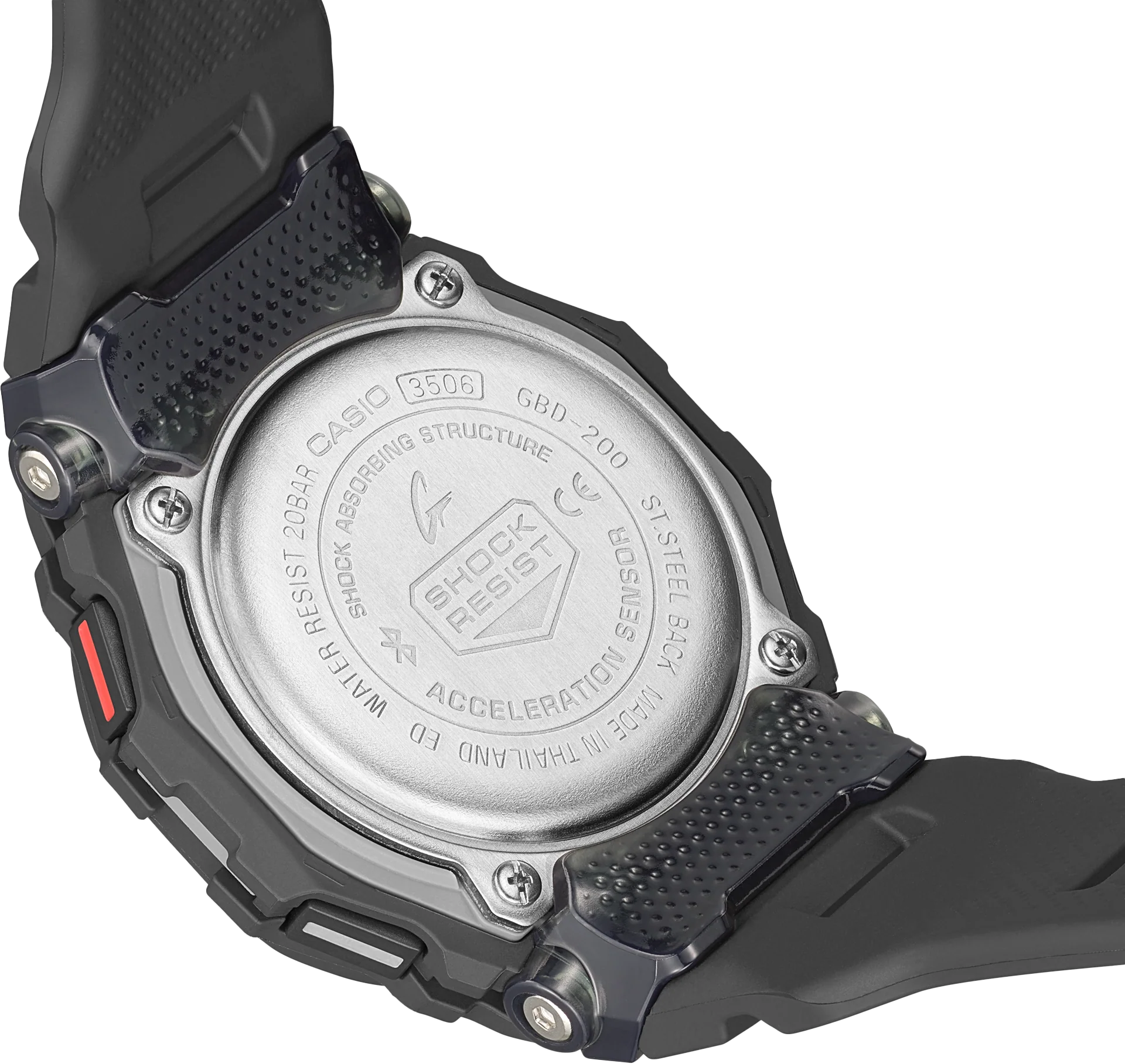 Casio G-Shock - GBD200 Move Series - Black - Image 4
