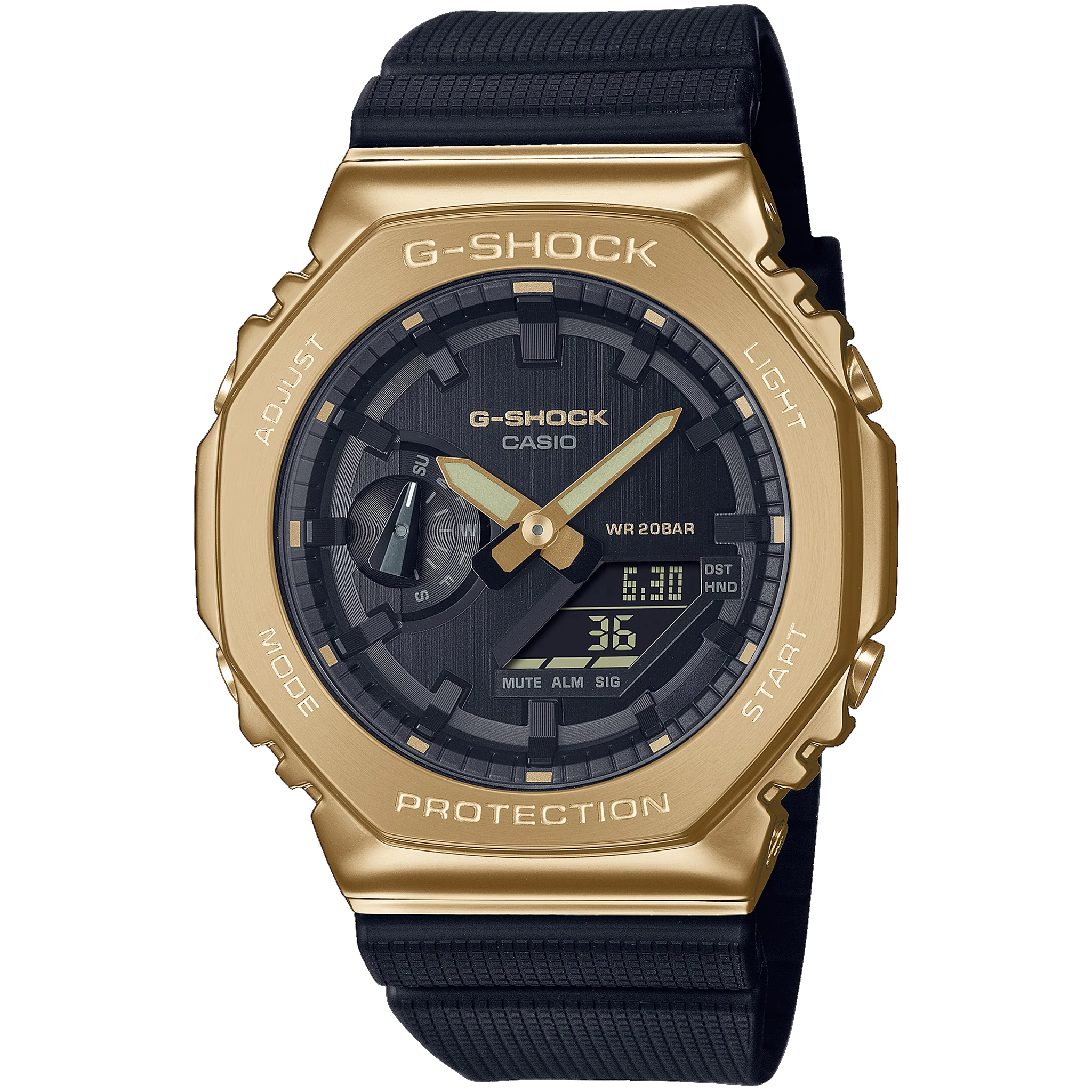 Casio G-Shock - GM2100 Series - Black & Gold