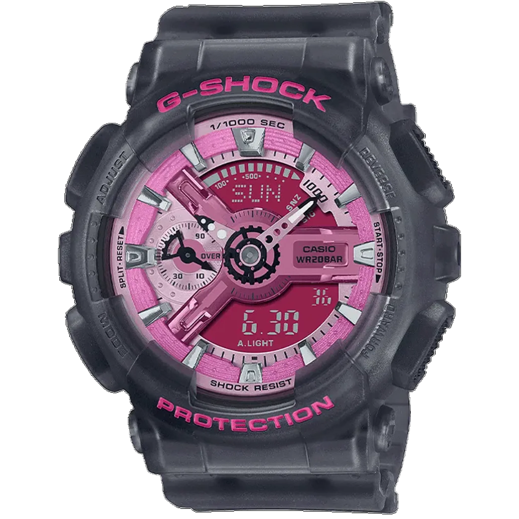 Casio G-Shock S - GMAS110 Series - Black & Pink