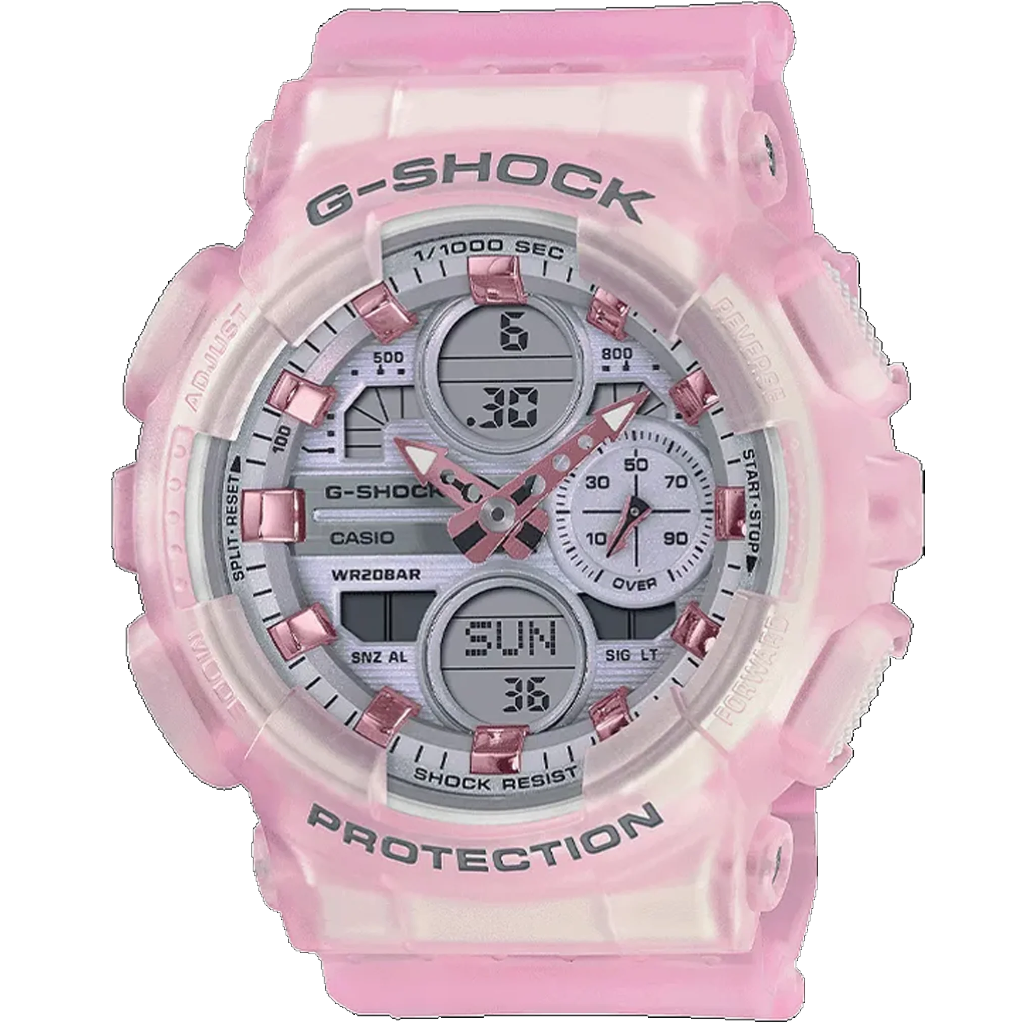 Casio G-Shock S Series - GMAS140 Series - Pink