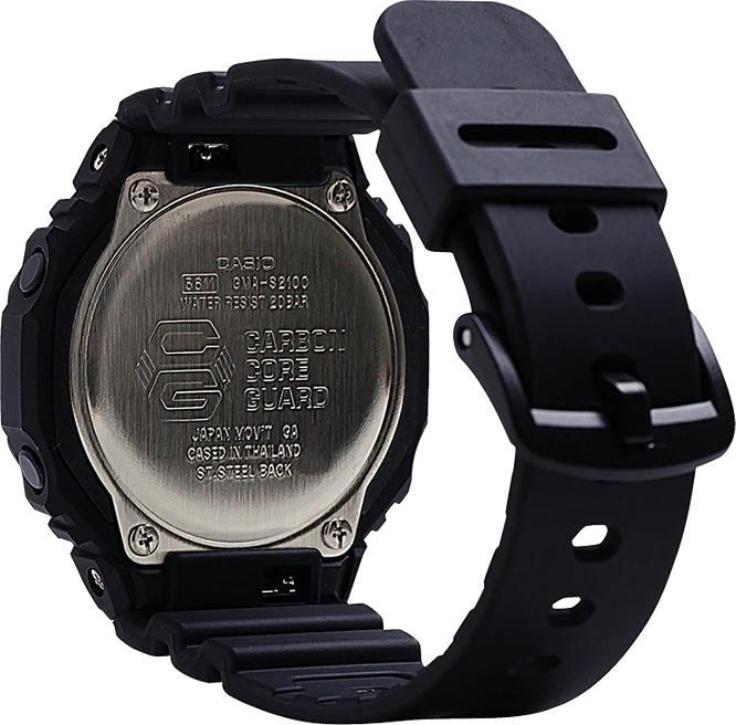 Casio G-Shock -  GMAS2100 Series - Carbon Square - Black - Image 2