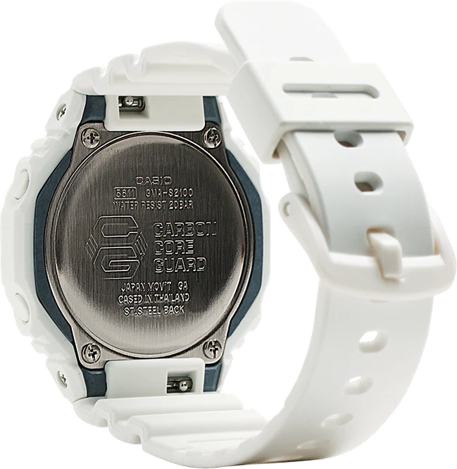 Casio G-Shock -  GMAS2100 Series - Carbon Square - White - Image 2