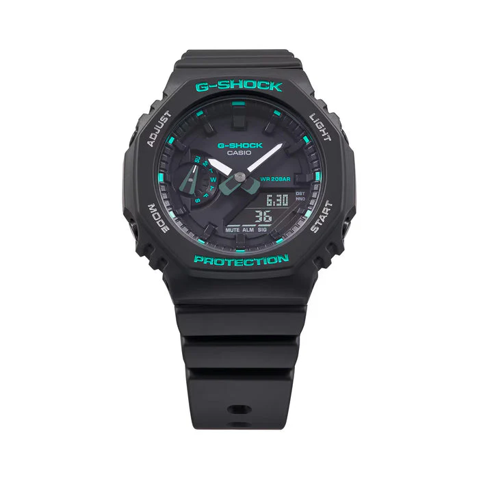 Casio G-Shock -  GMAS2100 Series -  Black & Green - Image 3