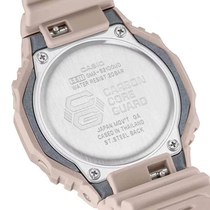 Casio G-Shock -  GMAS2100 Series - Beige & Pink Gold - Image 5