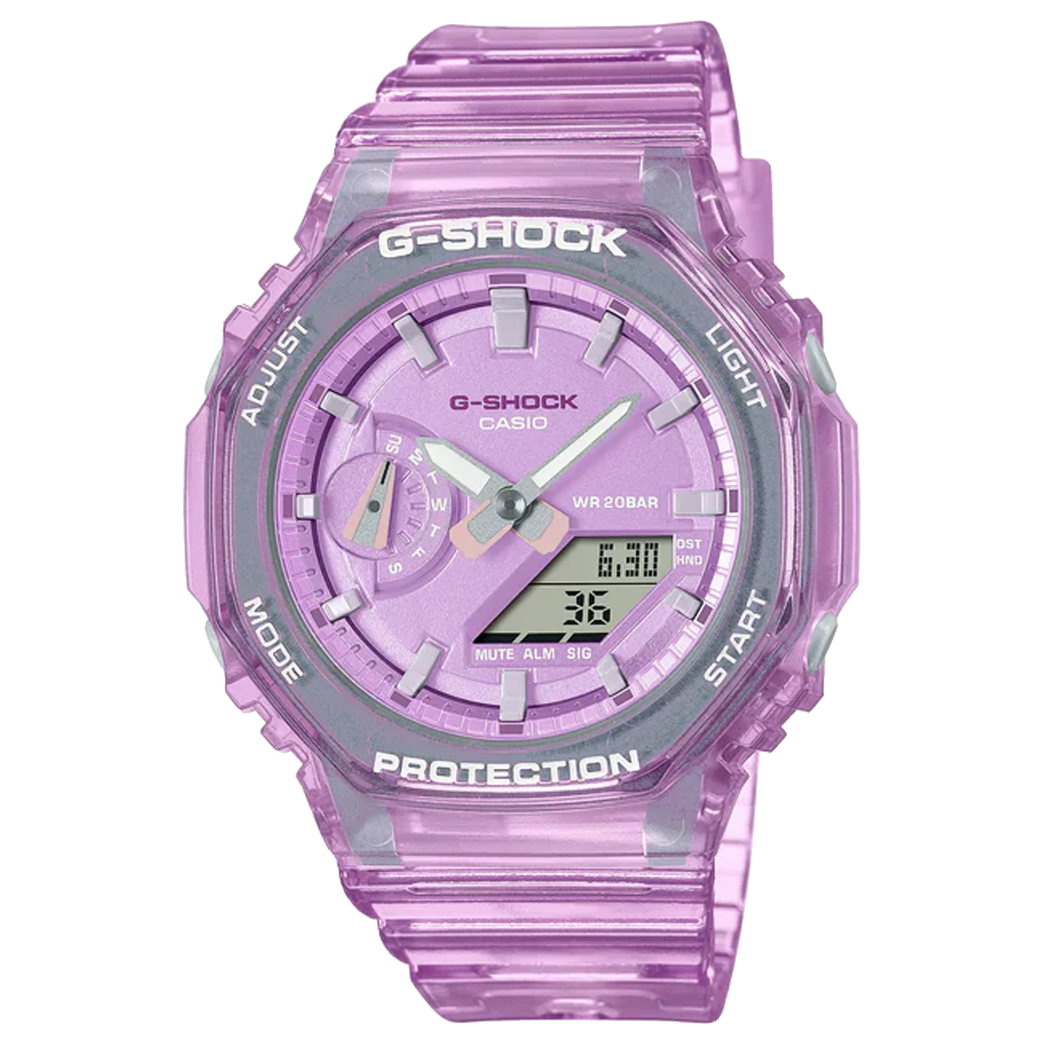 Casio G-Shock -  GMAS2100 Series - Translucent Pink