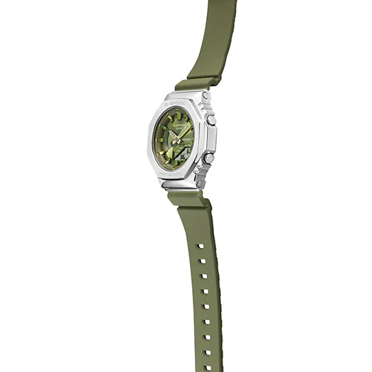 Casio G-Shock - GMS2100 Series - Carbon Square - Green - Image 4