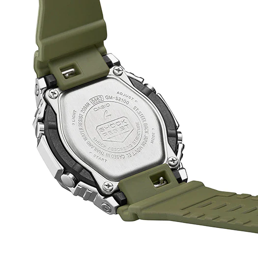 Casio G-Shock - GMS2100 Series - Carbon Square - Green - Image 7