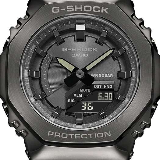 Casio G-Shock - GMS2100 Series - Carbon Square - Black - Image 3