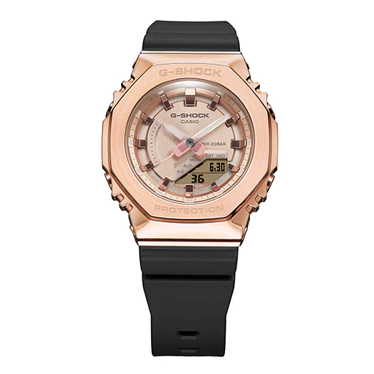 Casio G-Shock - GMS2100 Series - Carbon Square - Rose Gold - Image 2