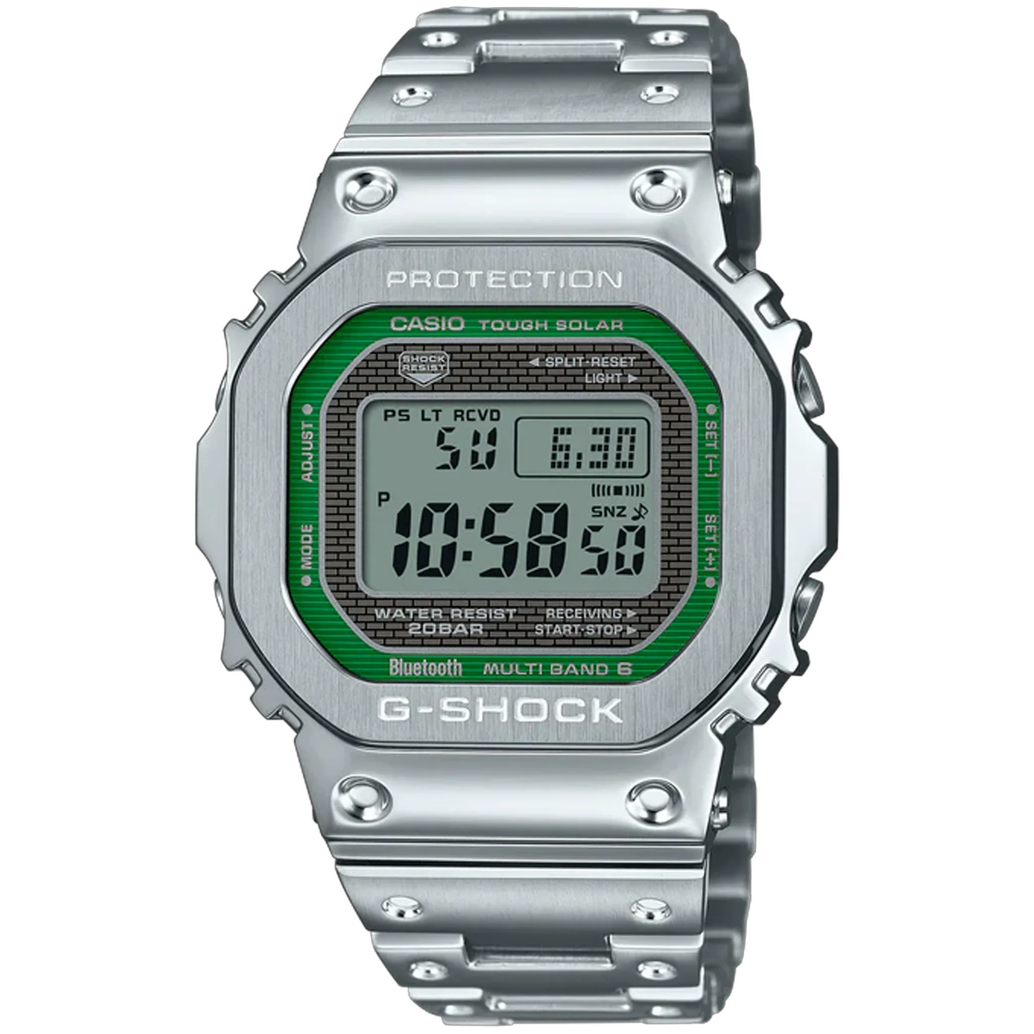 Casio G-Shock - Full Metal 5000 Series - Green Accent