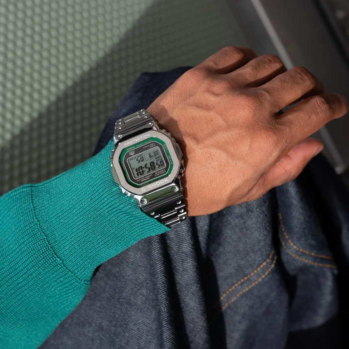 Casio G-Shock - Full Metal 5000 Series - Green Accent - Image 2