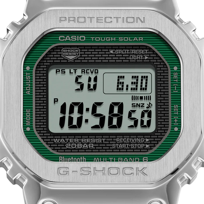 Casio G-Shock - Full Metal 5000 Series - Green Accent - Image 3