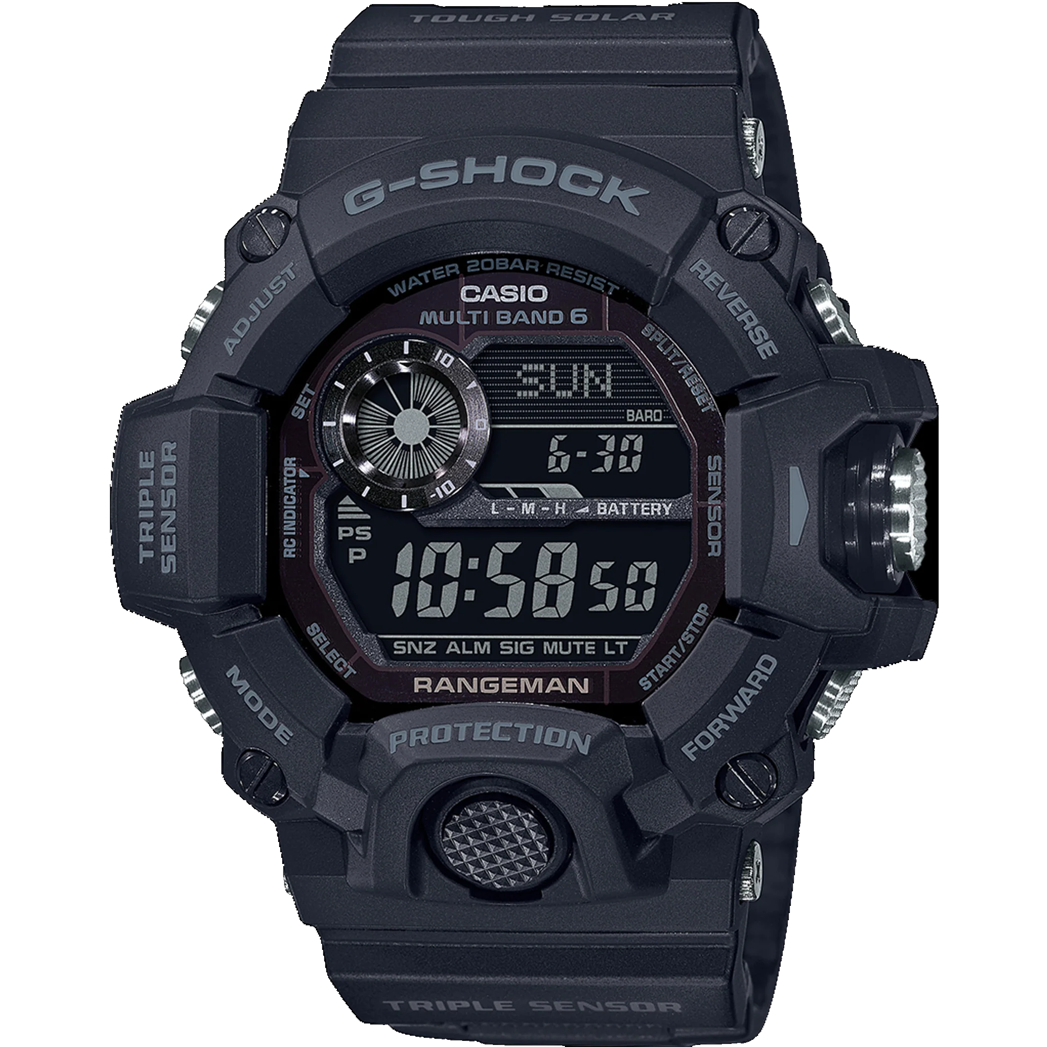 Casio G-Shock - GW9400 Series - Blackout Rangeman