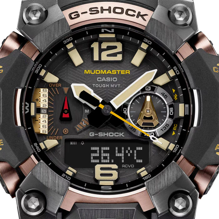 Casio G-Shock Master of G - MudMaster - Black & Red - Image 11