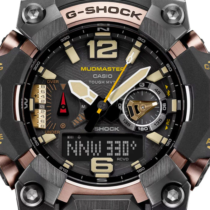 Casio G-Shock Master of G - MudMaster - Black & Red - Image 8