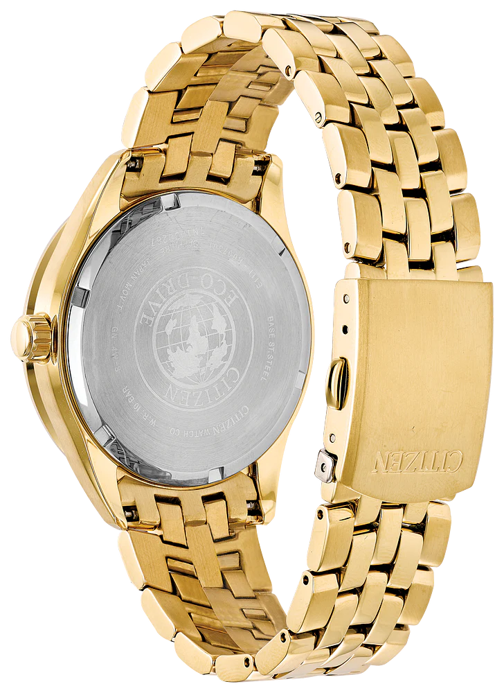 Citizen Eco-Drive - Corso - Gold Tone with Diamonds - Image 2