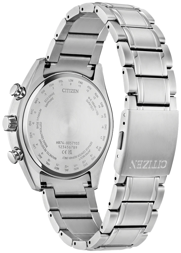 Citizen Eco-Drive - Tsuki-yomi A-T - Blue Dial - Image 2