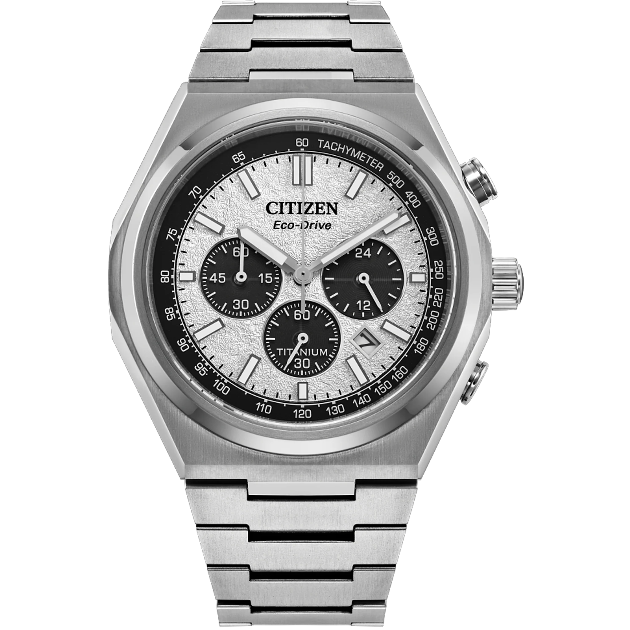 Citizen Eco-Drive - Zenshin Chrono Titanium - Panda Dial